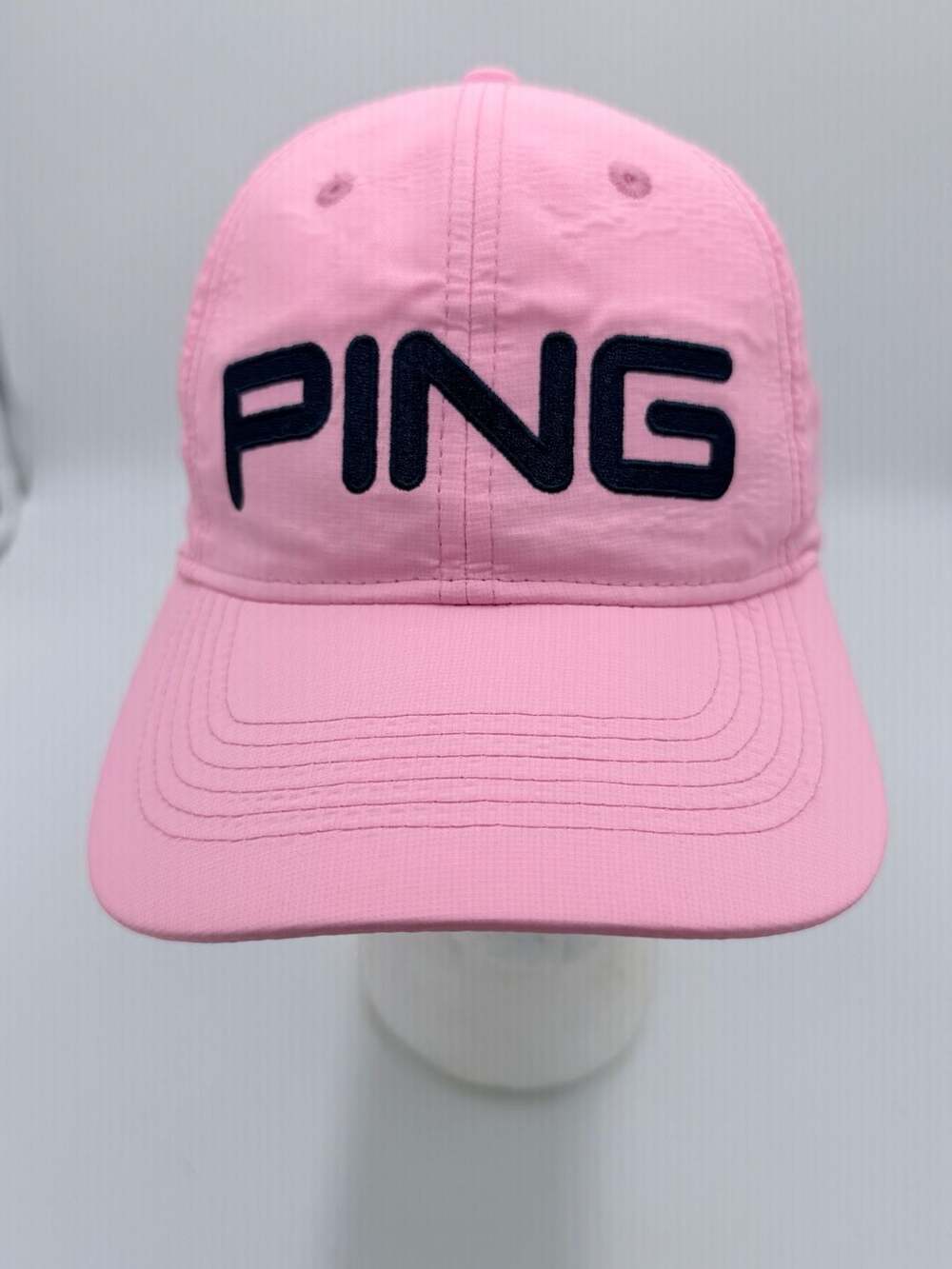 Ping Golf Hat Pink Embroidered Logo Baseball Cap